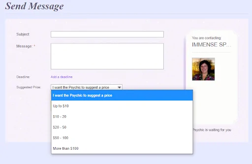 send message