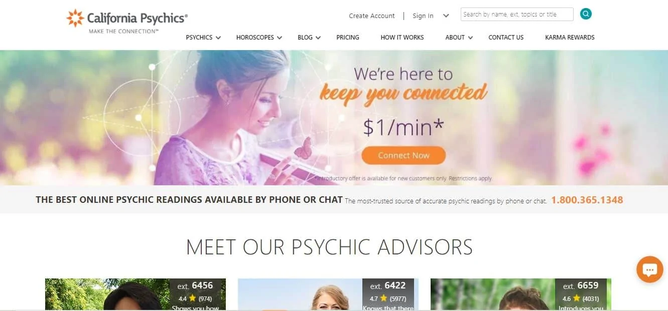 California Psychics Home Page