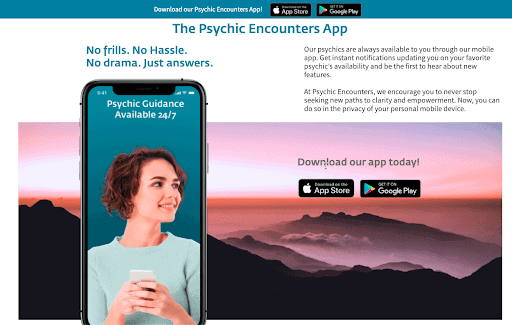Psychic Encounters app