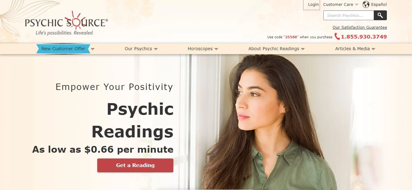 Psychic Source Home Page