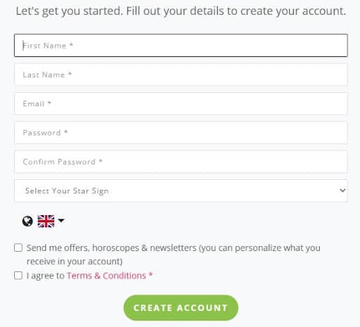 Create an Account