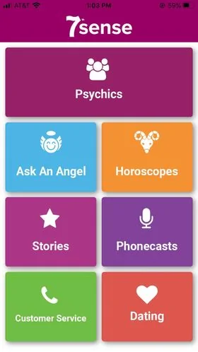 7th Sense Psychics app