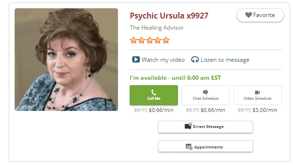 psychic ursula