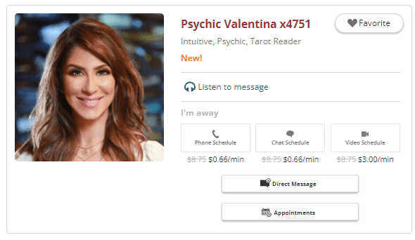 psychic valentina