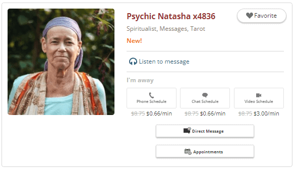 psychic natasha