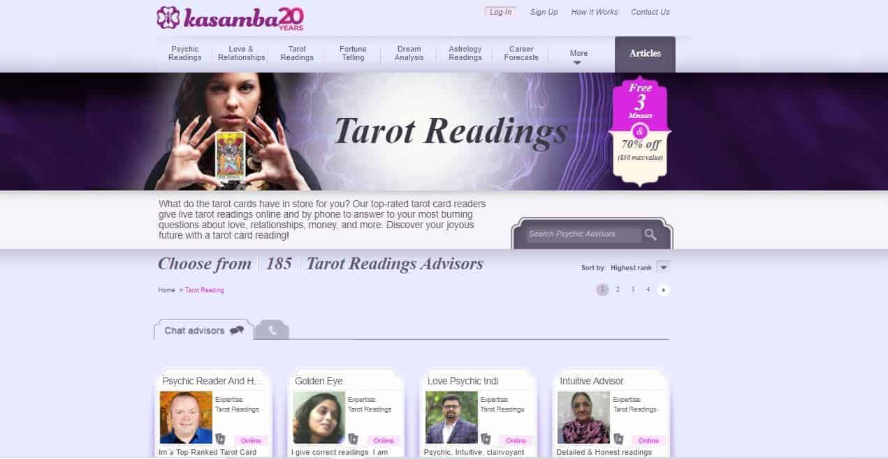 Kasamba Tarot Readings