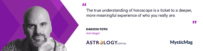 Dadhichi M. Toth, Founder and CEO of astrology.com.au