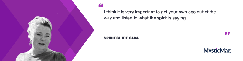 Spirits, haunted houses and connecting with the world with Spirit Guide Cara