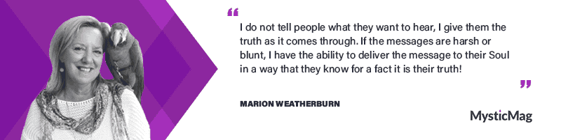 Interview with Marion Weatherburn