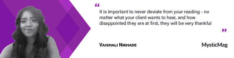 Interview with Vaishali Nikhade - a psychic clairvoyant reader