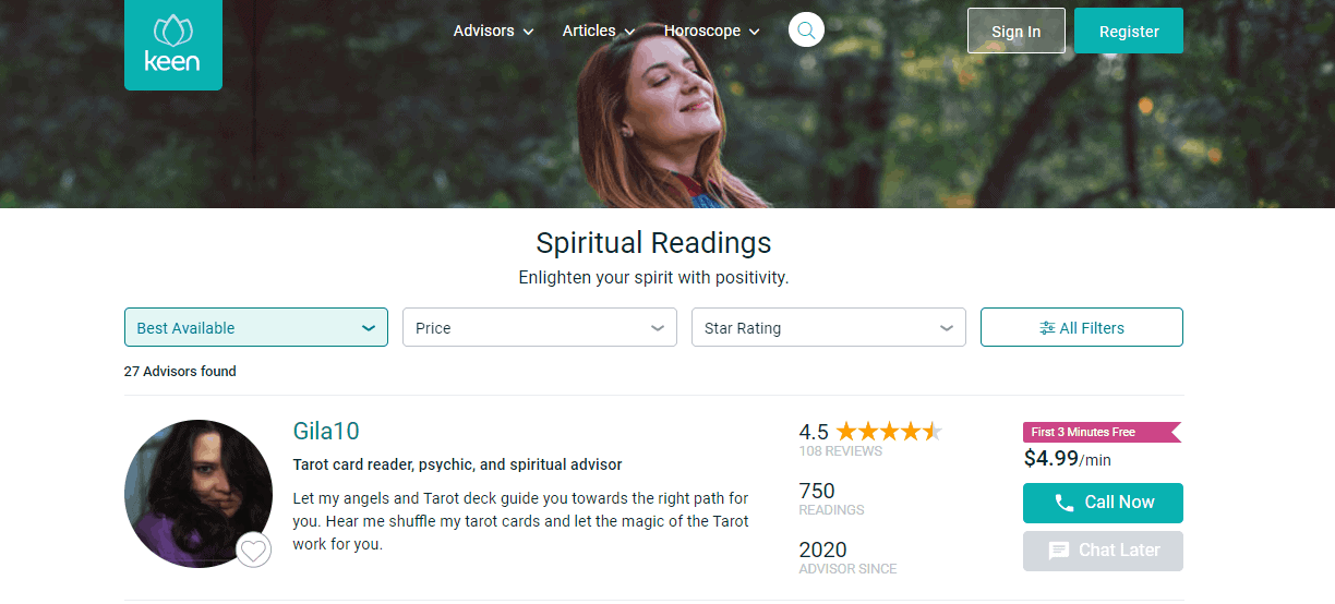 The Best Sites for Spiritual Readings