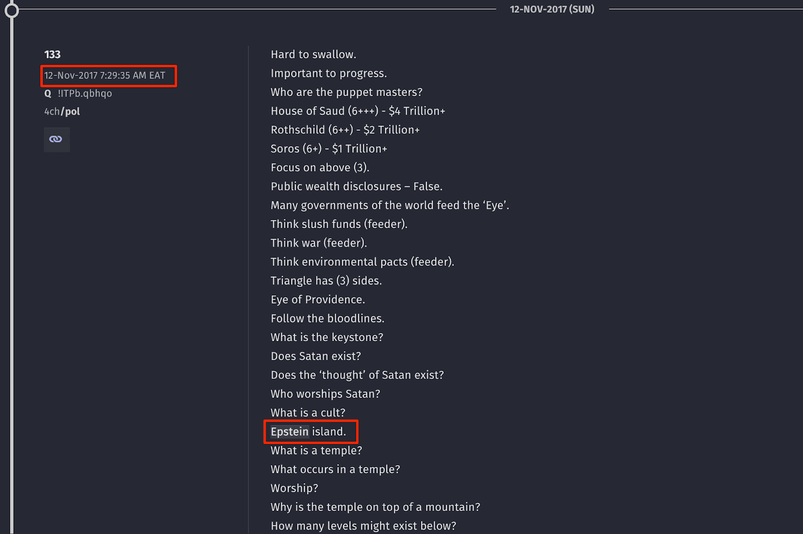 10.QAnon Epstein