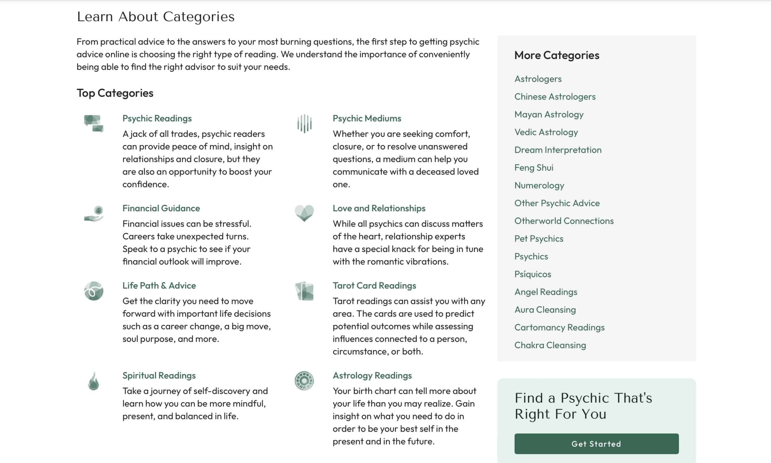 PathForward vs. Keen: Types of Readings