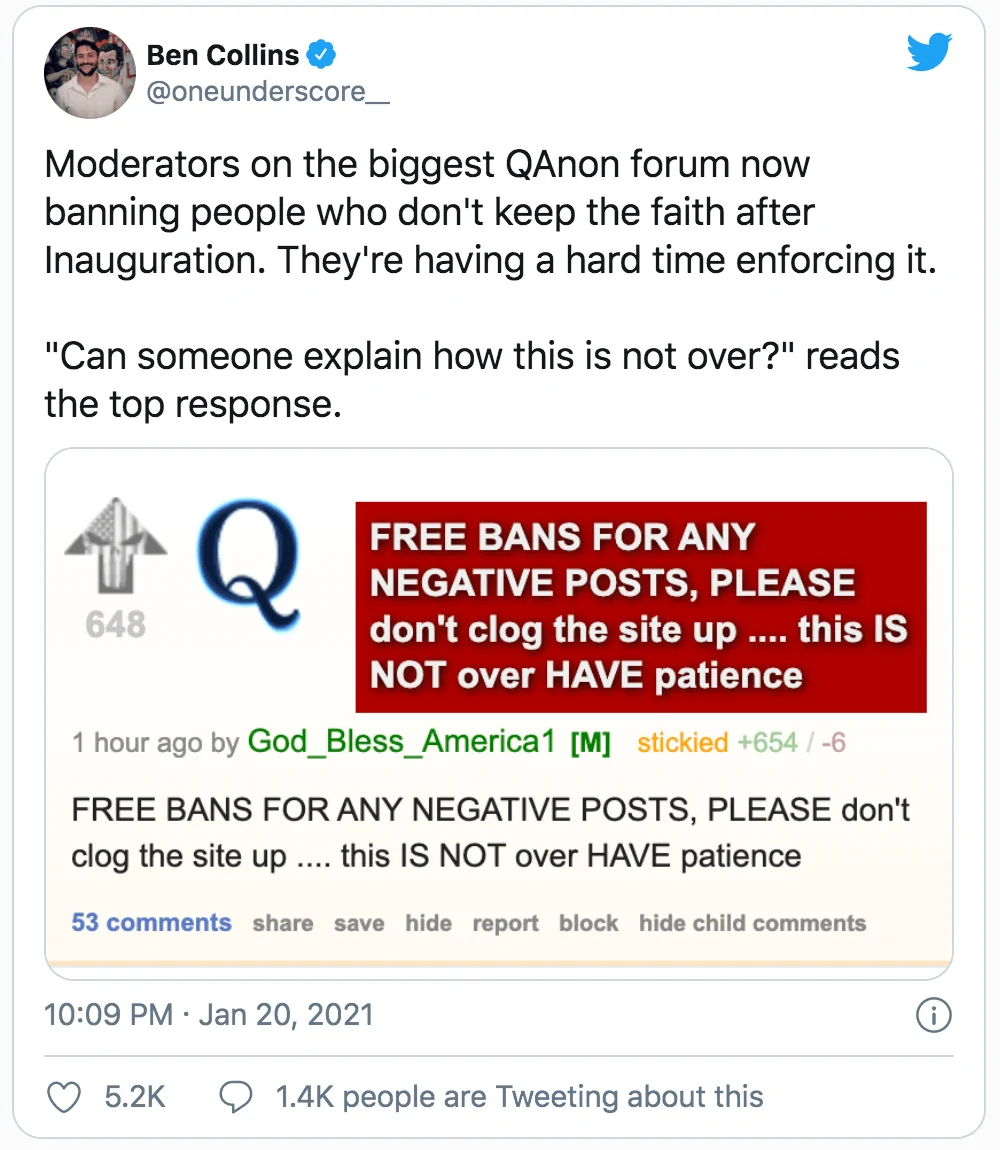 33.QAnon 20 de enero