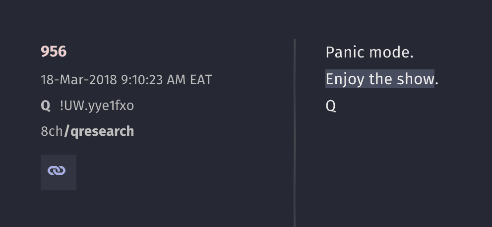 41.Qdrop 'disfruta del espectáculo'