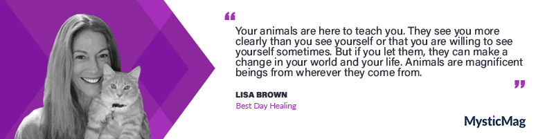 Communicating with pets and lions with Lisa Brown
