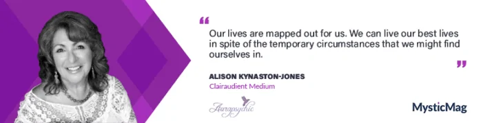 An interview with a Clairaudient Medium - Alison Kynaston Jones