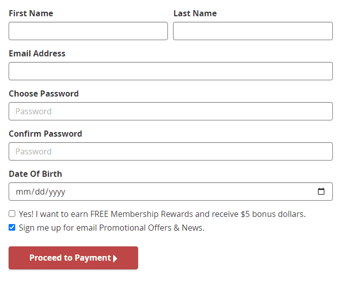 Create an Account