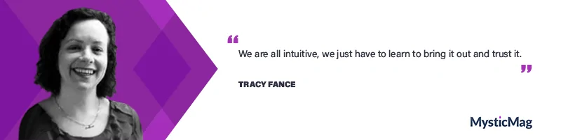 Intuition, regression and past lives with Tracy Fance