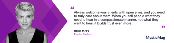 The True Connection with Your Loved Ones - Heidi Jaffe