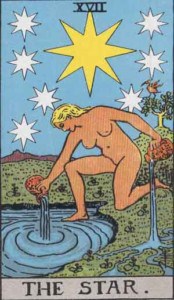 The Star tarot card Rider-Waite-Smith