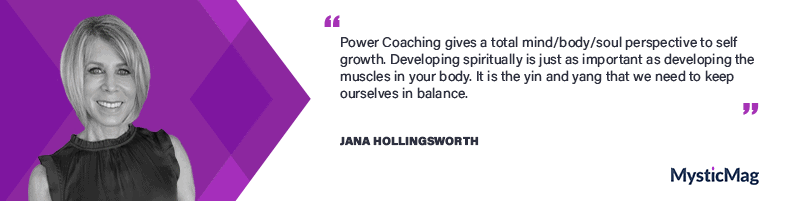 The importance of creating a body/mind/soul connection with Jana Hollingsworth