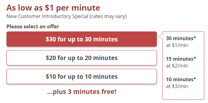 Psychic Source Pricing