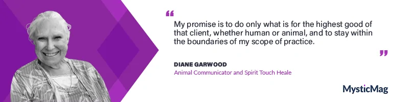 Spirit Touch Healing With Diane Garwood