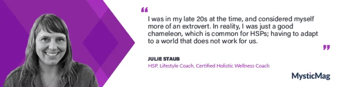 Julie Staub on HSP