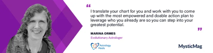 Heal with Evolutionary Astrology. Marina Ormes