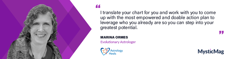 Heal with Evolutionary Astrology. Marina Ormes