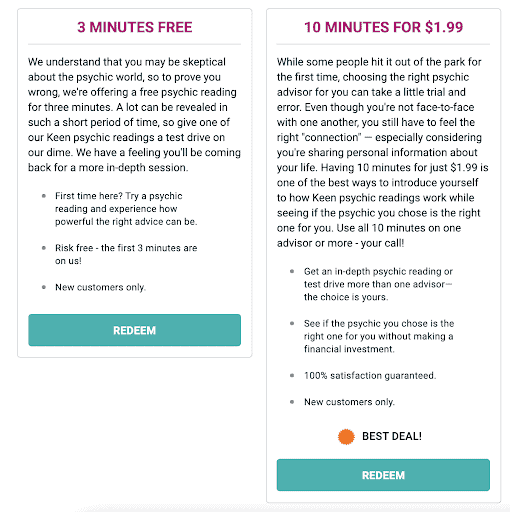 Pricing Keen
