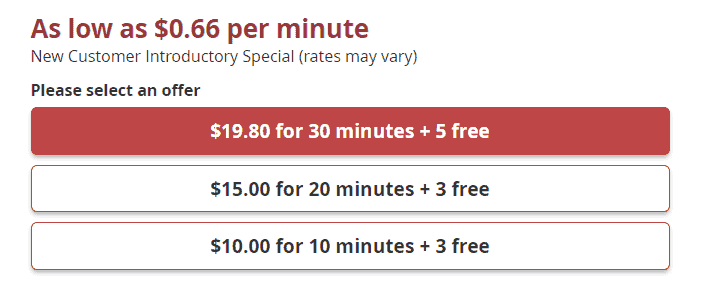 Psychic Source vs. PathForward: Pricing