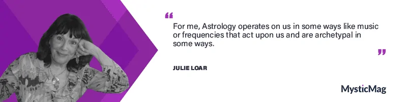 Writing books, Astrology and Egypt with Julie Loar