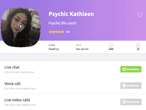 Psychic Kathleen