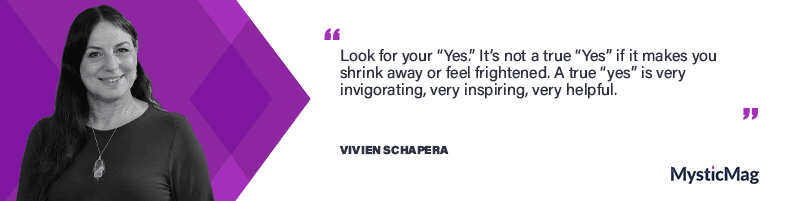 Crystal Surgery and the importance of the word yes with Vivien Schapera