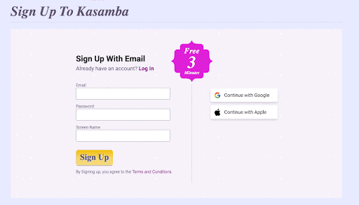 Website Usability Kasamba