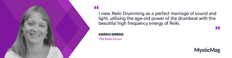 Reiki drumming and well-being with Sarah Gregg