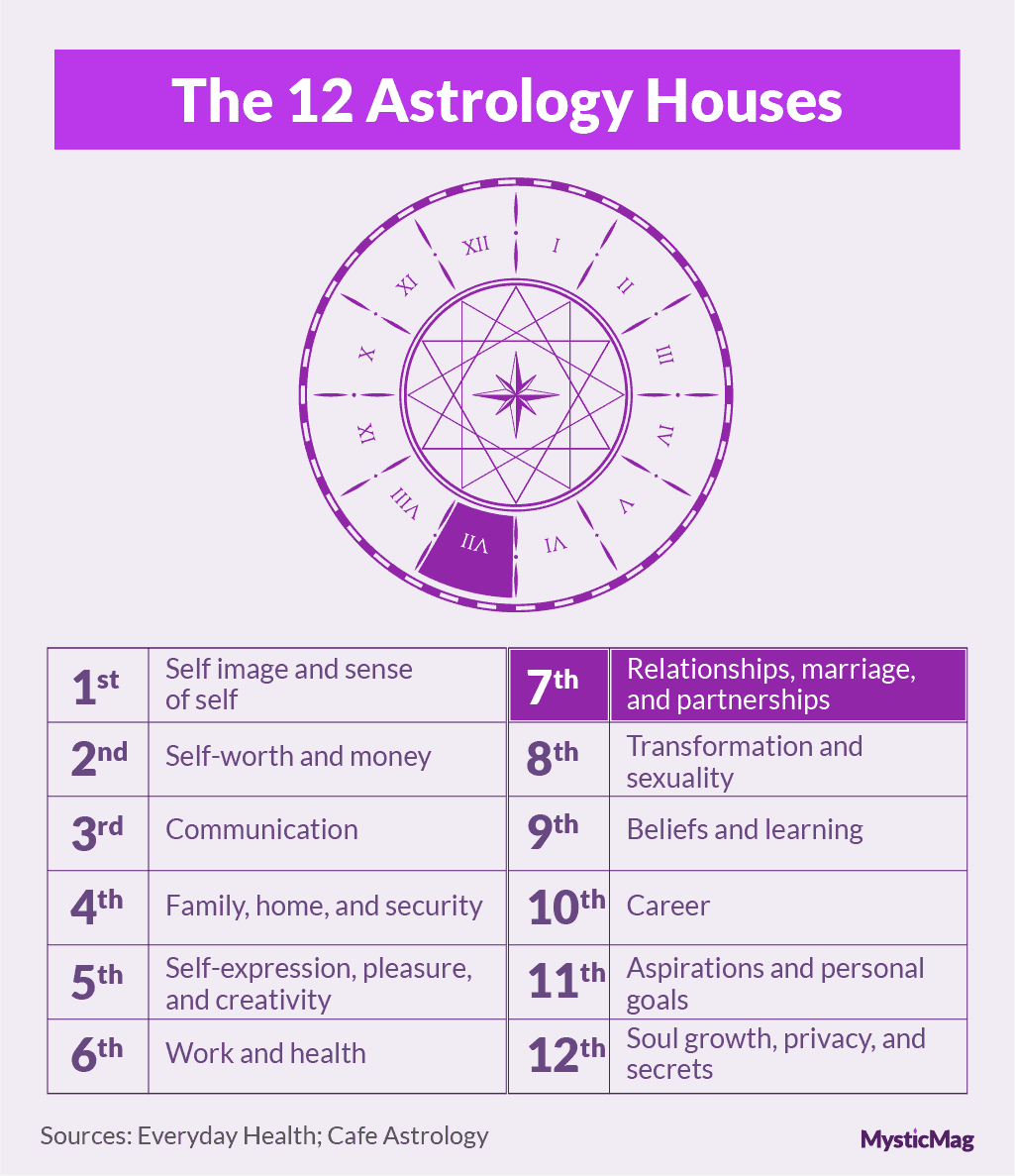 The astrology houses