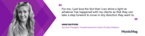 Anne Bayford - Helps You Connect With The Other Side