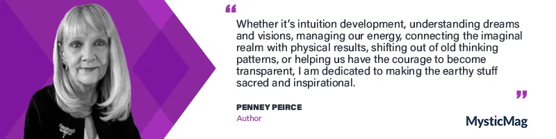 Personal Transformation Pioneer - Penney Peirce