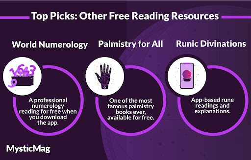 The best free resources for numerology, palmistry, rune reading, and other forms of divination