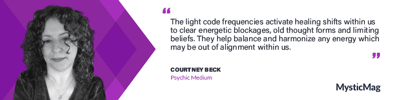 Healing through Light Language with Courtney Beck