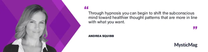 Hypnosis, subconscious programming and sleep issues with Andrea Squibb
