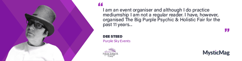 The Big Purple Psychic & Holistic Fair - Dee Steed