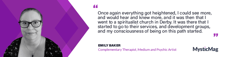 Insights with Emily Baker - Aromatherapist, Reflexologist, Spiritual Medium, and Psychic Artist