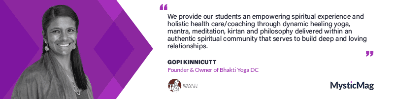 Fighting Trauma and Depression with Bhakti Yoga: Gopi Kinnicutt