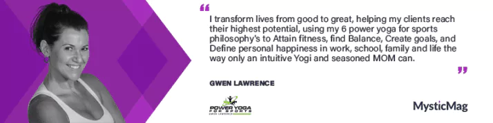 Gwen Lawrence, Power Yoga for Sports