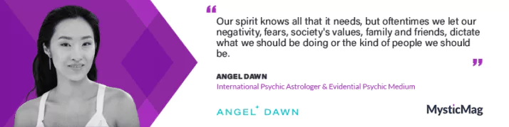 Insights with International Psychic Astrologer & Evidential Psychic Medium - Angel Dawn