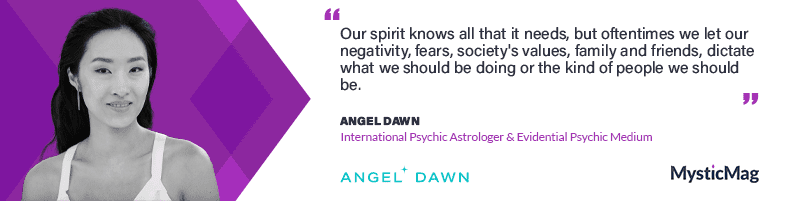 Insights with International Psychic Astrologer & Evidential Psychic Medium - Angel Dawn
